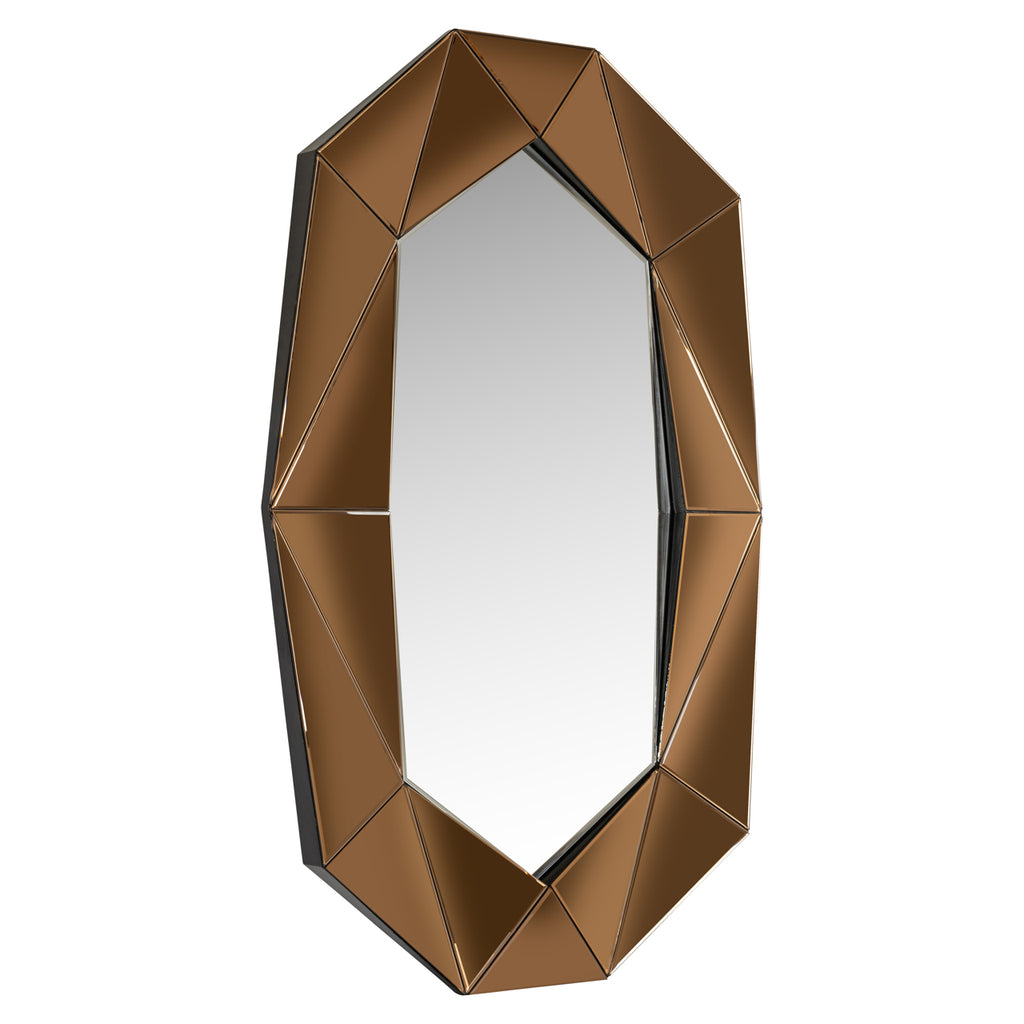 Miroir Jaloe bronze