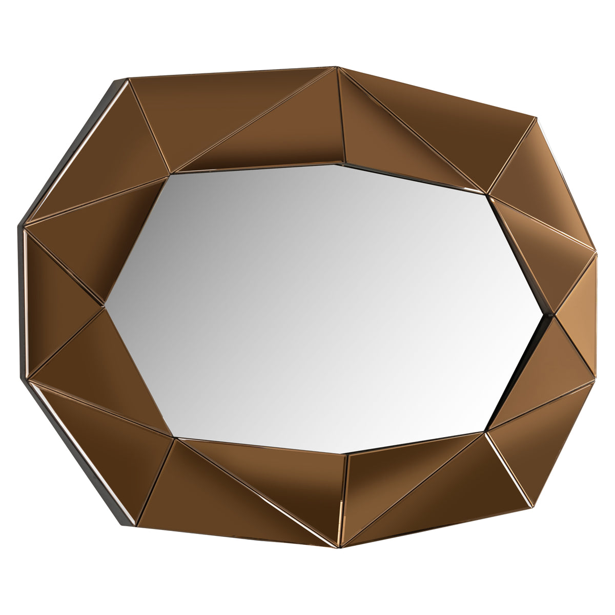Miroir Jaloe bronze