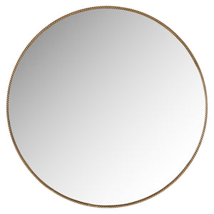 Miroir Lavinia gold 90Ø