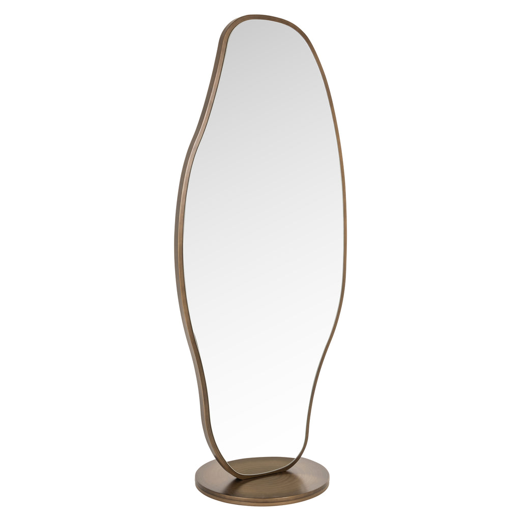 Miroir Jalyce brushed gold