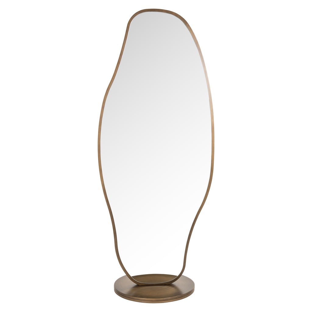 Miroir Jalyce brushed gold