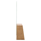 Miroir Mayla brushed gold