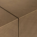 Miroir Mayla brushed gold