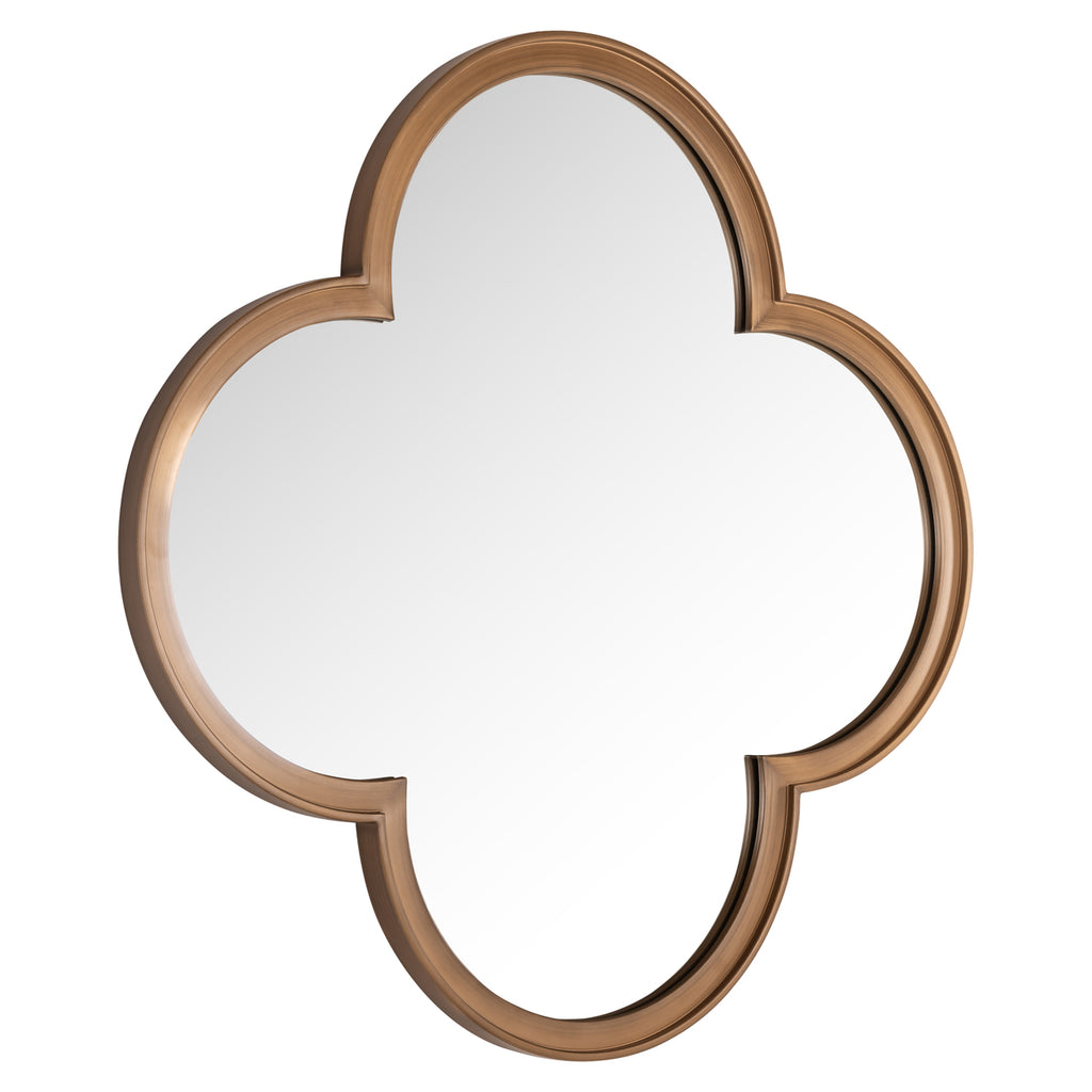 Miroir Lowen brushed gold