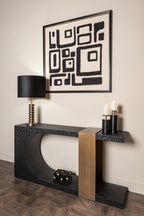 Art mural Shanita black/white