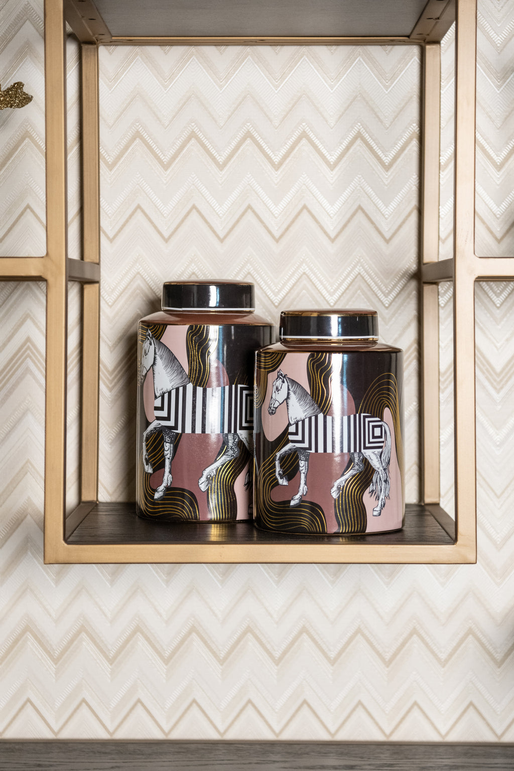 Vitrine Claremont brown