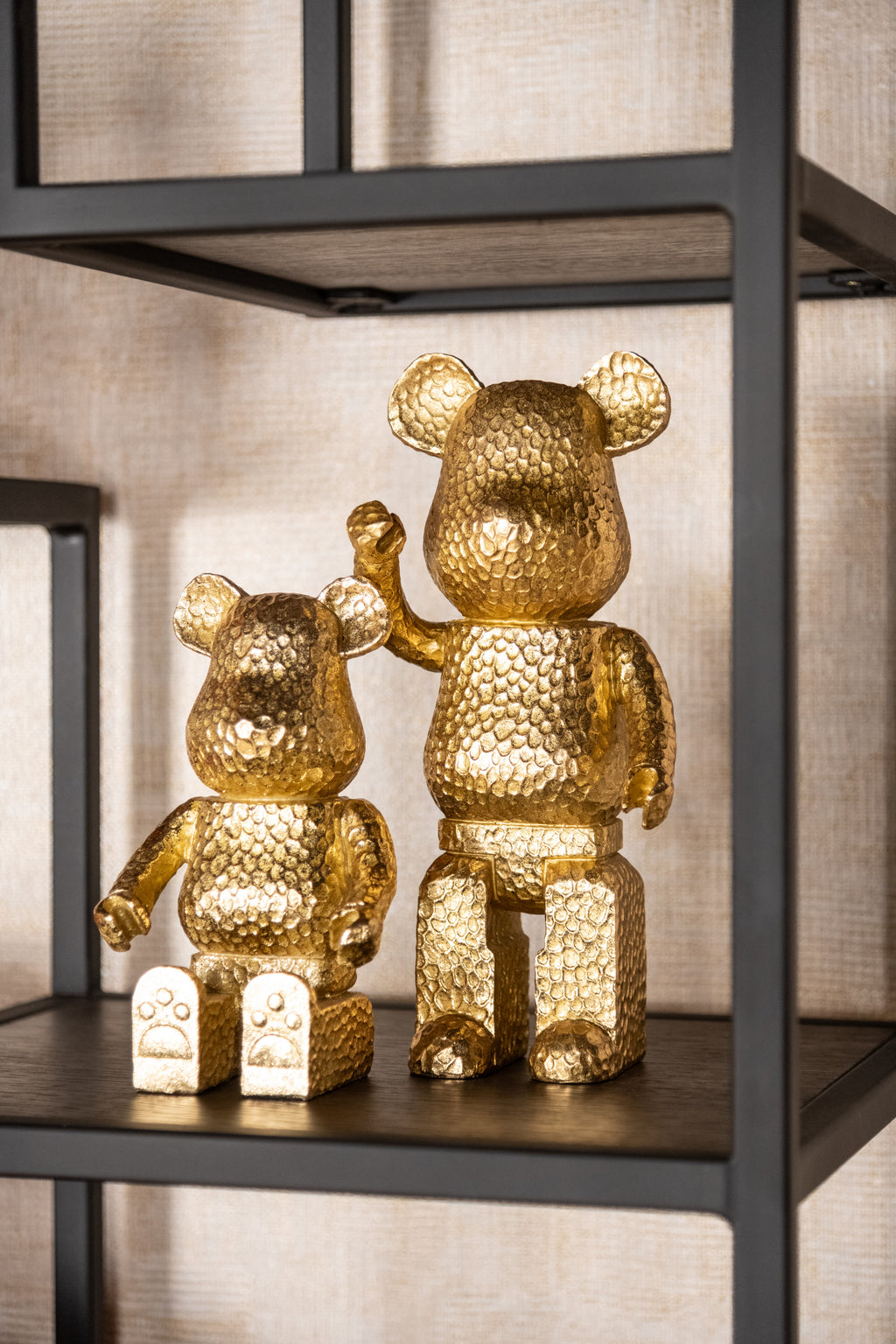 Objet décoratif Bear gold sitting