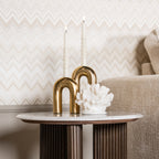 Table d'appoint Mayfield brown 55Ø
