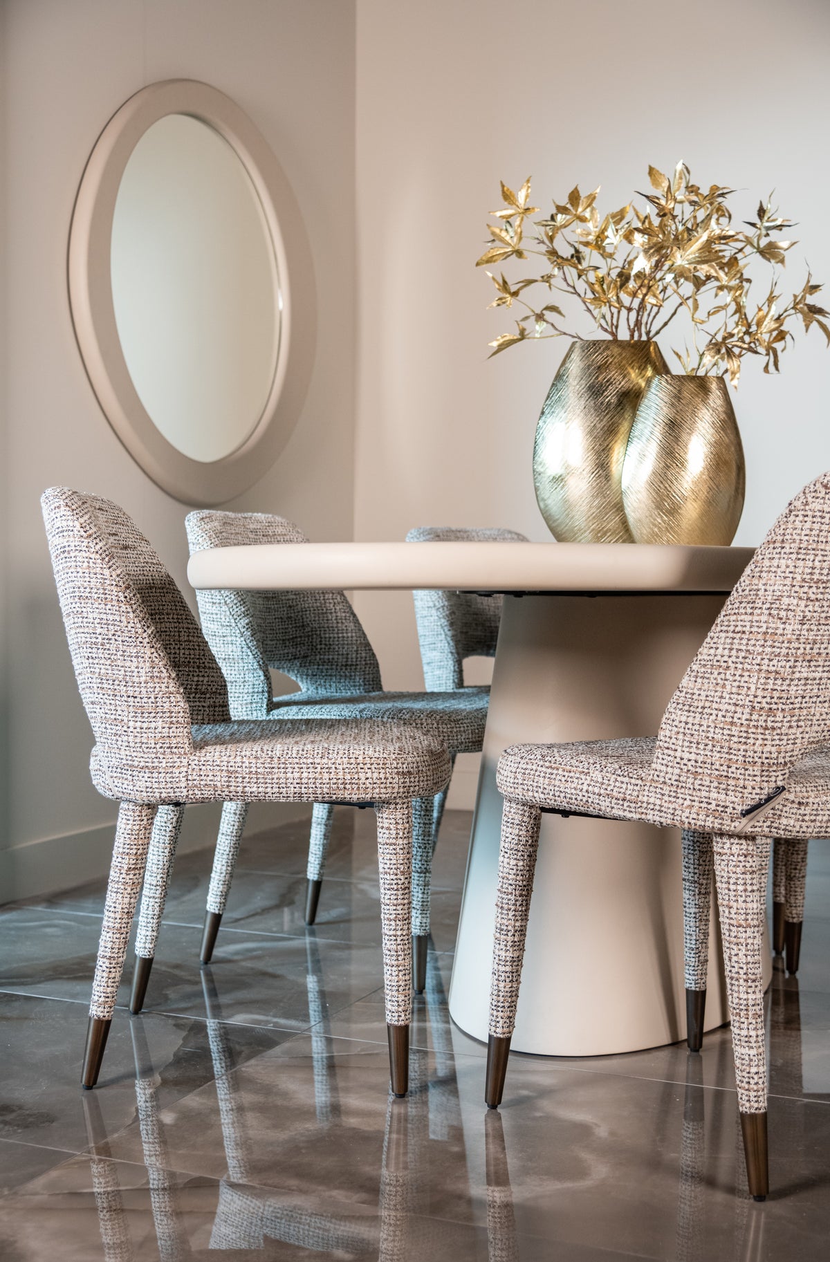 Chaise de salle à manger Cecilia trendy nature (Set of 2)
