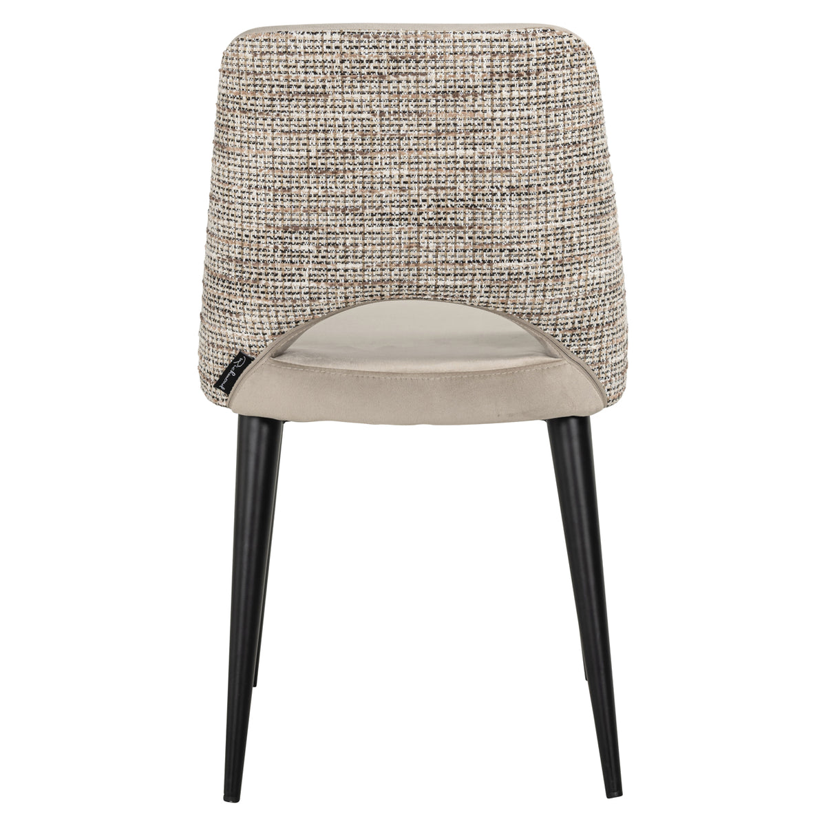Chaise de salle à manger Tabitha trendy nature fire retardant (Set of 2)