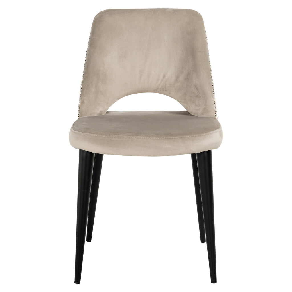 Chaise de salle à manger Tabitha trendy nature fire retardant (Set of 2)
