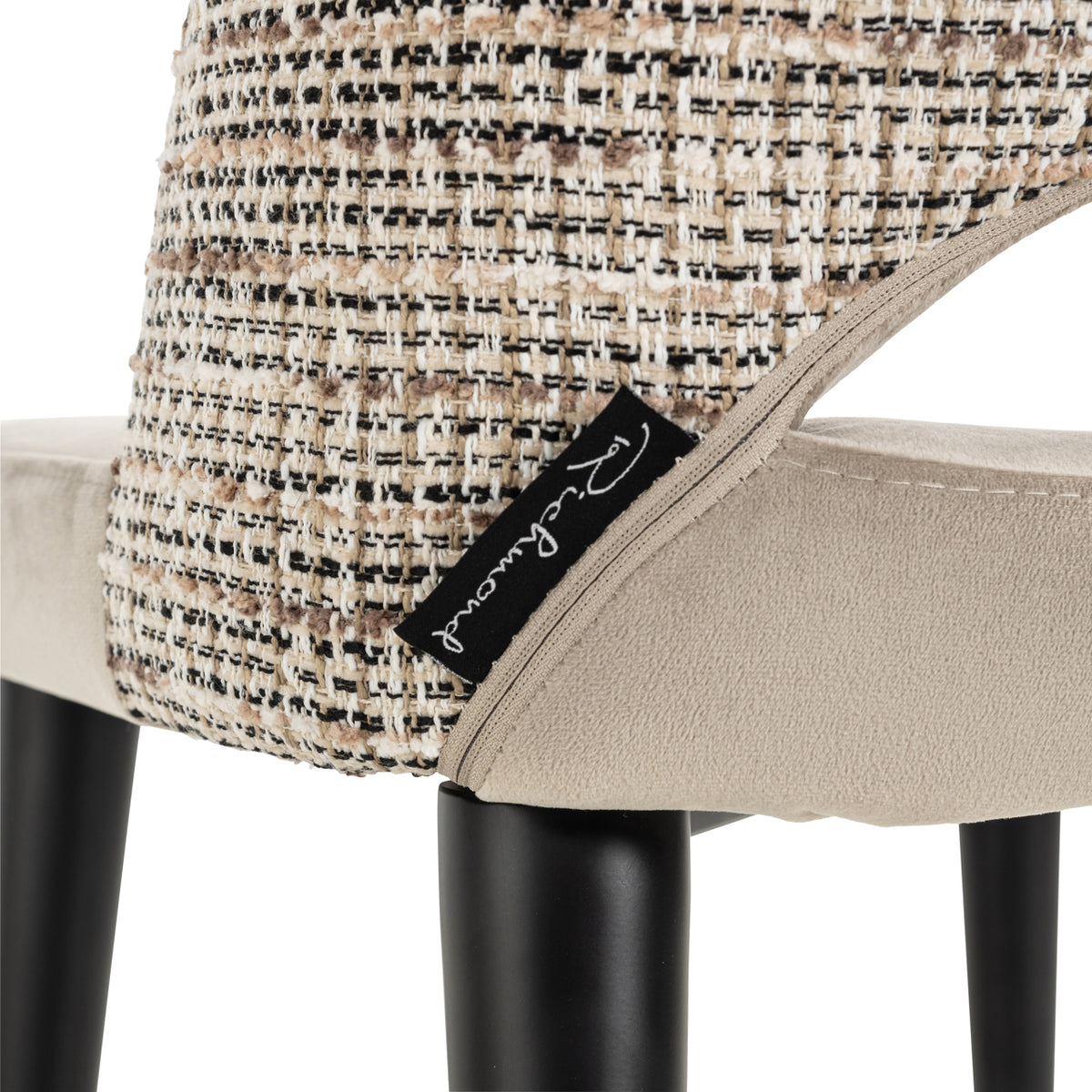 Chaise de salle à manger Tabitha trendy nature fire retardant (Set of 2)