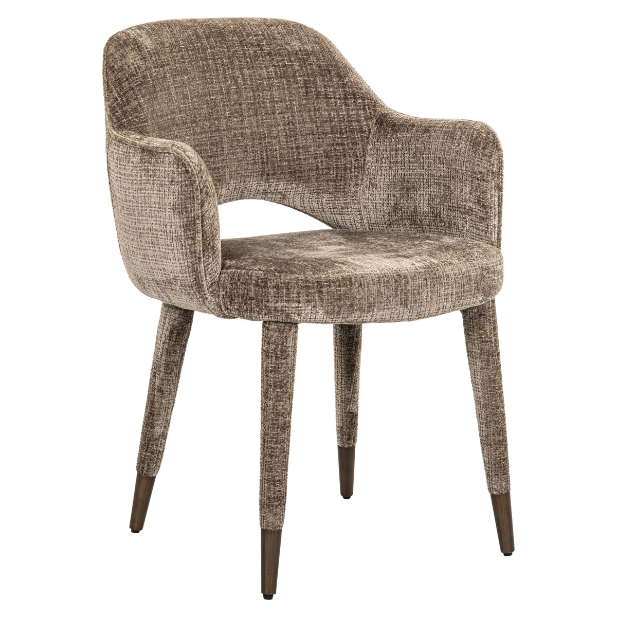 Chaise de salle à manger Donnatella niagara stone fire retardant