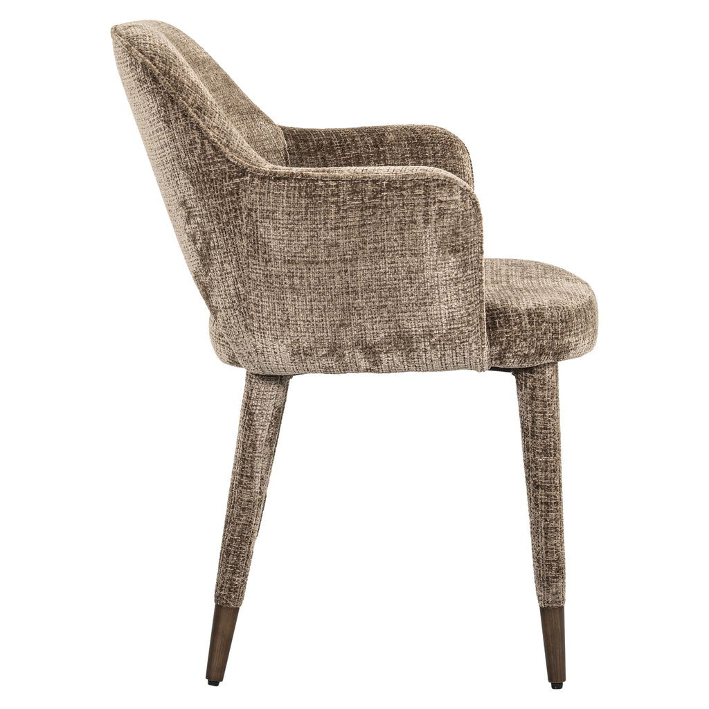 Chaise de salle à manger Donnatella niagara stone fire retardant