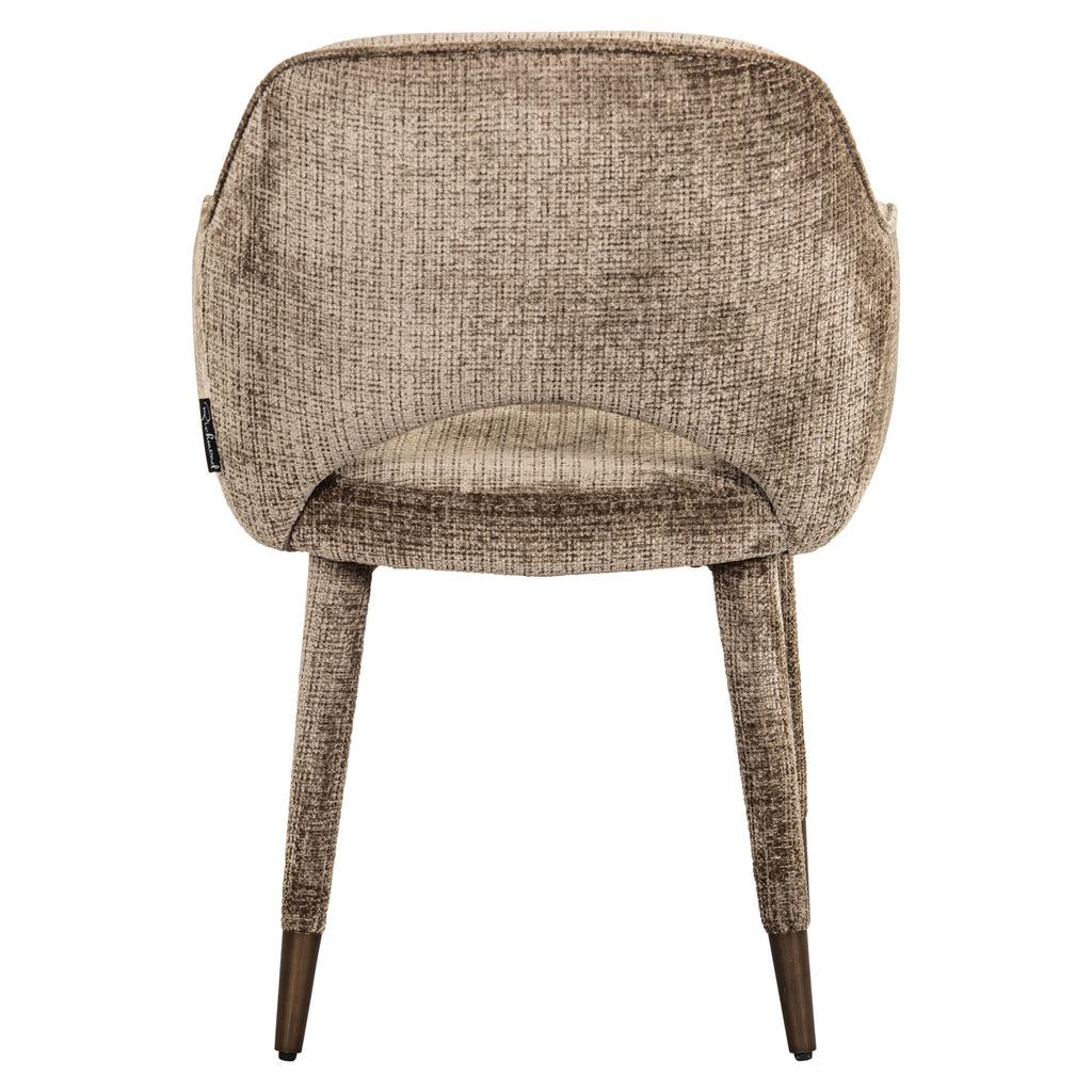 Chaise de salle à manger Donnatella niagara stone fire retardant