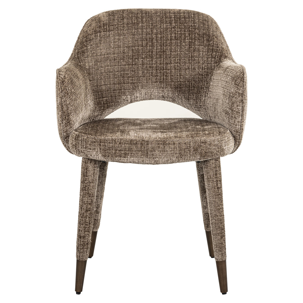 Chaise de salle à manger Donnatella niagara stone fire retardant