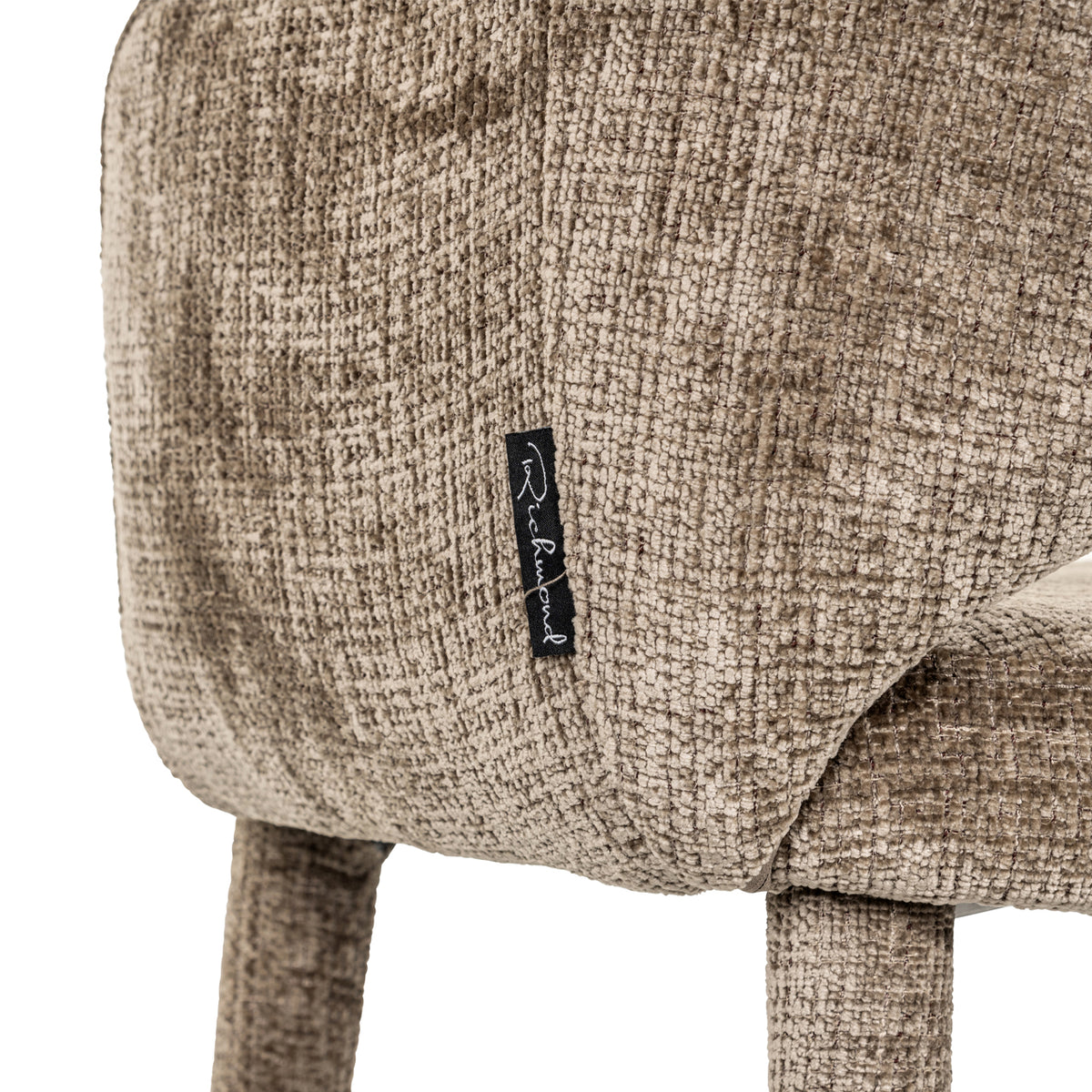 Chaise de salle à manger Donnatella niagara stone fire retardant