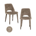 Chaise de salle à manger Cecilia niagara stone fire retardant (Set of 2)