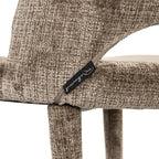 Chaise de salle à manger Cecilia niagara stone fire retardant (Set of 2)