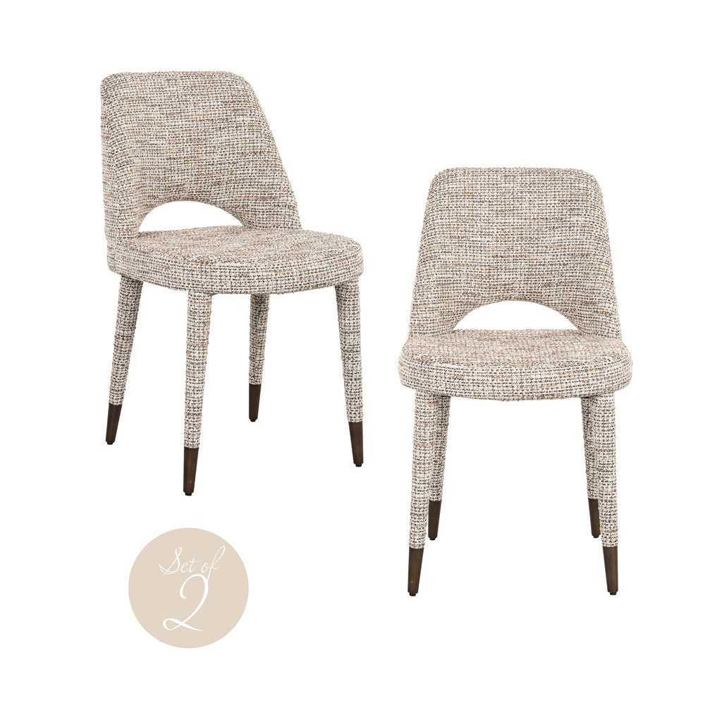 Chaise de salle à manger Cecilia trendy nature (Set of 2)