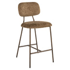 Tabouret de comptoir Xenia brandy fusion fire retardant (Set of 2)