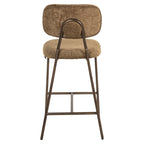 Tabouret de comptoir Xenia brandy fusion fire retardant (Set of 2)