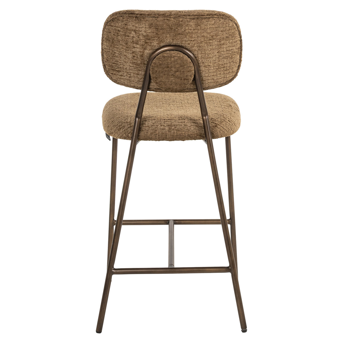 Tabouret de comptoir Xenia brandy fusion fire retardant (Set of 2)