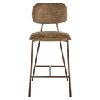 Tabouret de comptoir Xenia brandy fusion fire retardant (Set of 2)