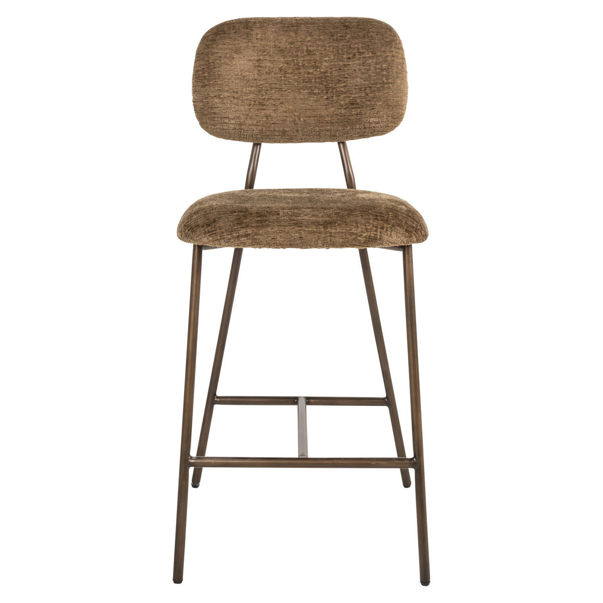 Tabouret de comptoir Xenia brandy fusion fire retardant (Set of 2)