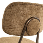 Tabouret de comptoir Xenia brandy fusion fire retardant (Set of 2)