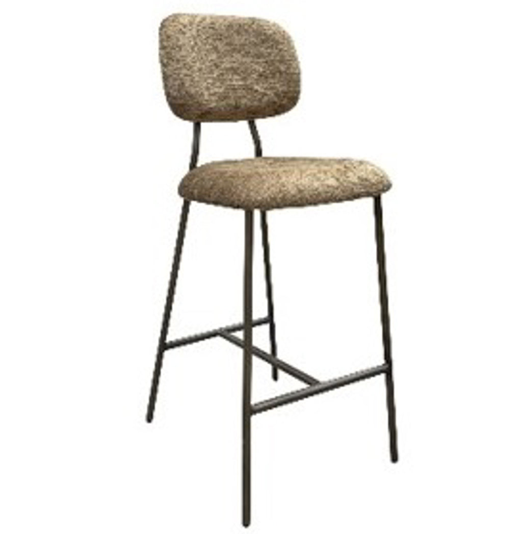 Tabouret de comptoir Xenia brandy fusion fire retardant (Set of 2)
