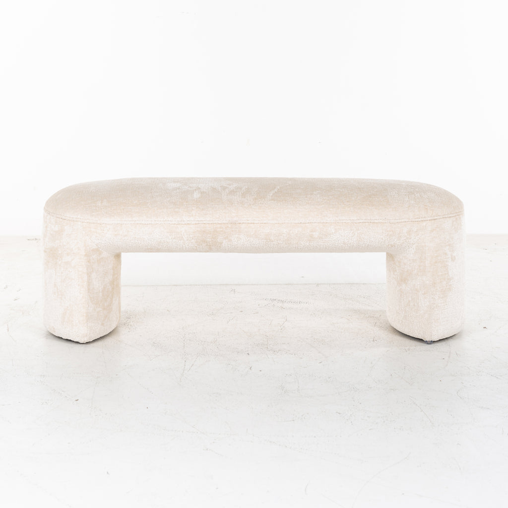 Banc Fargo white chenille