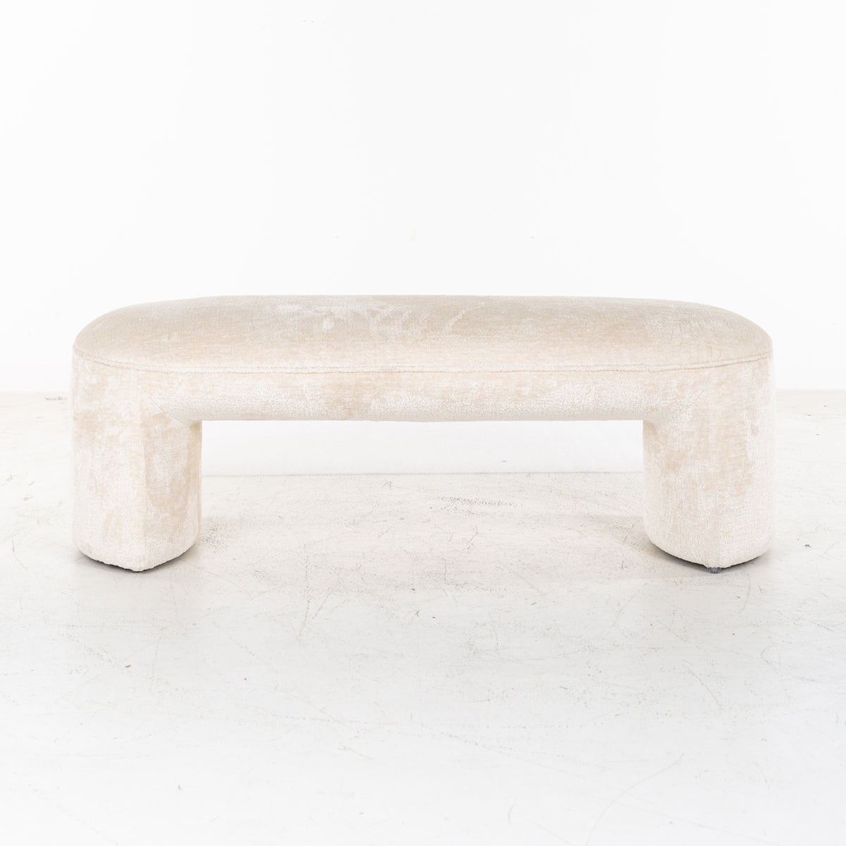 Banc Fargo white chenille