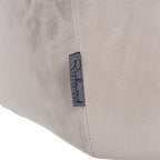 Chaise de salle à manger Aline khaki velvet swivel fire retardant
