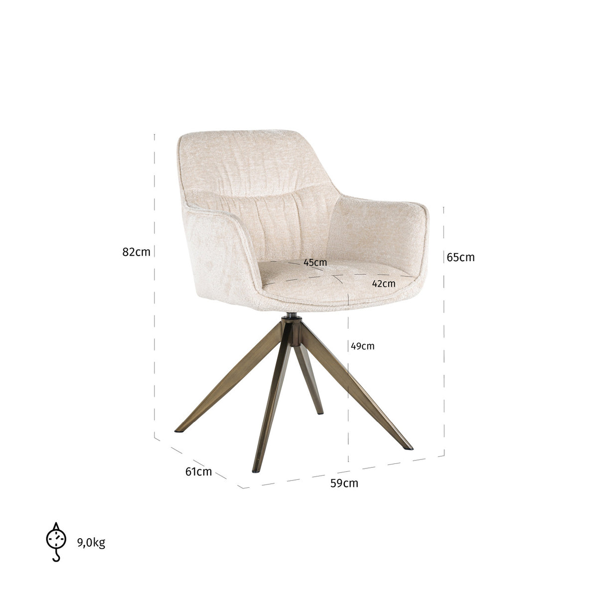 Richmond 210891 S4553_FR_WHITE_CHENILLE-6-dimensions.jpg