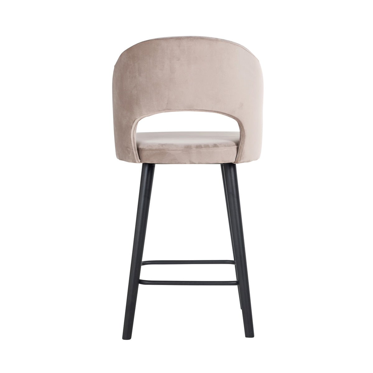 Tabouret de comptoir Savoy khaki velvet