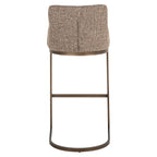 Tabouret de bar Bolton brown tweed (Set of 2)