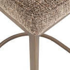 Tabouret de bar Bolton brown tweed (Set of 2)