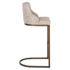 Tabouret de bar Bolton natural geo (Set of 2)