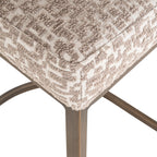 Tabouret de bar Bolton natural geo (Set of 2)