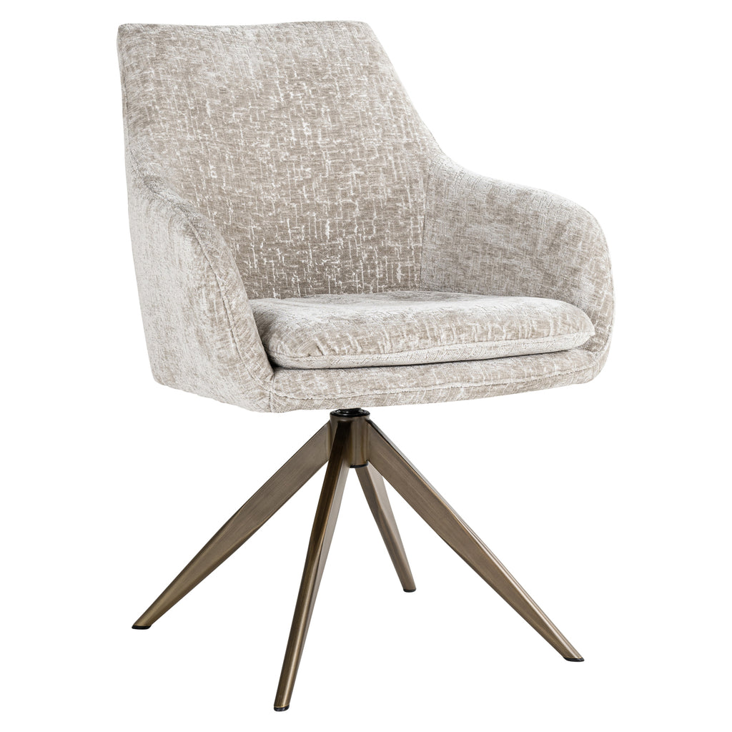 Chaise de salle à manger Lisonne pearl island swivel
