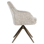 Chaise de salle à manger Lisonne pearl island swivel