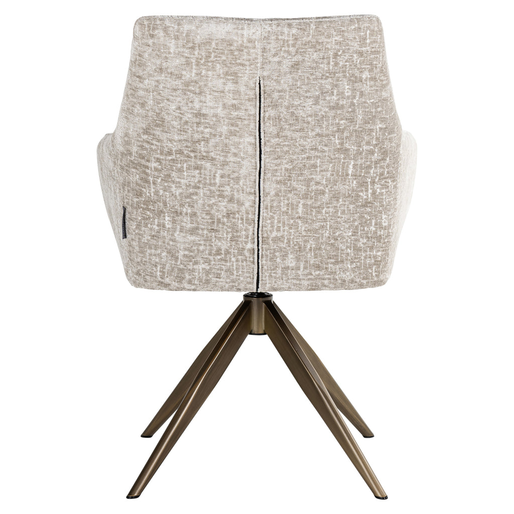 Chaise de salle à manger Lisonne pearl island swivel