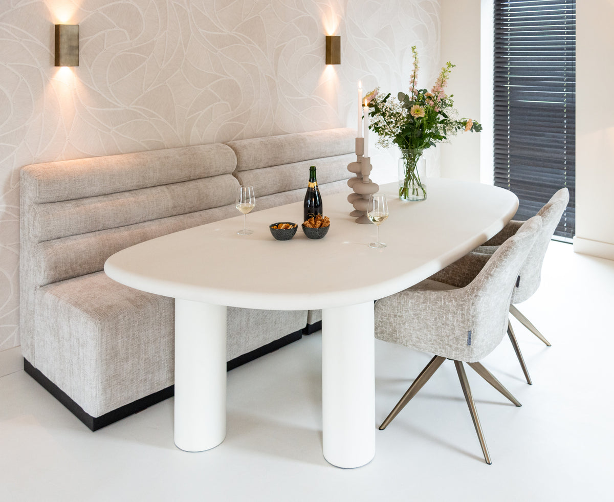 Chaise de salle à manger Lisonne pearl island swivel