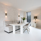 Table d'appoint Bloomstone white