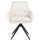 Chaise de salle à manger Lisonne cream fusion swivel