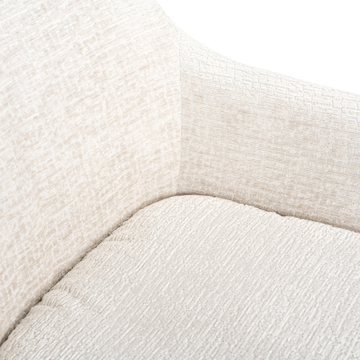 Chaise de salle à manger Lisonne cream fusion swivel