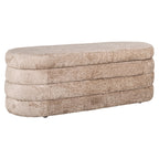 Pouf & repose-pieds Camille sheep natural