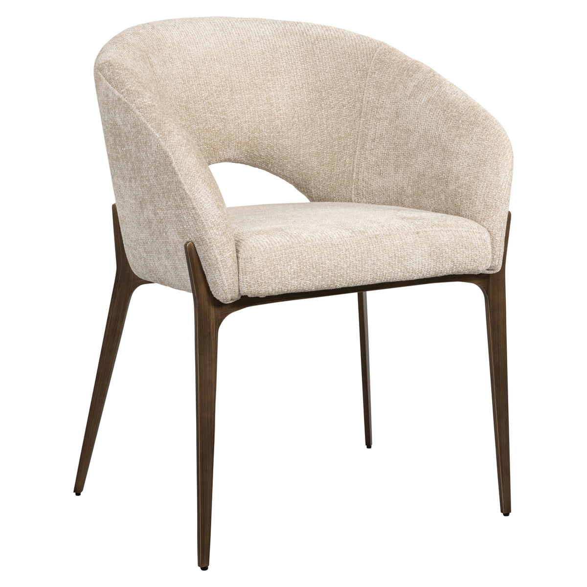 Chaise de salle à manger Kenzi cream unicorn