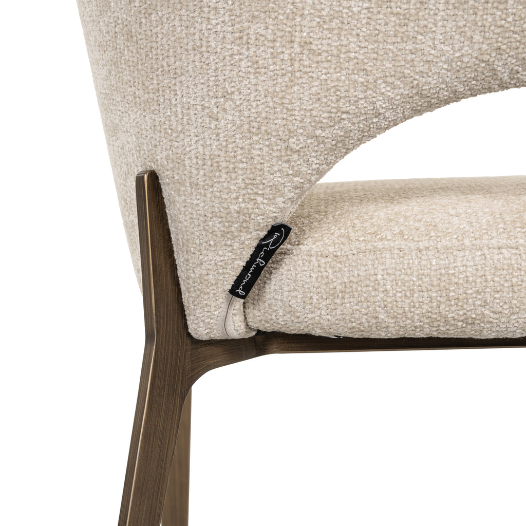 Chaise de salle à manger Kenzi cream unicorn
